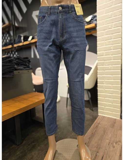 뱅뱅 착한 가격 사방스판 남성 밑위 긴 스판 청바지