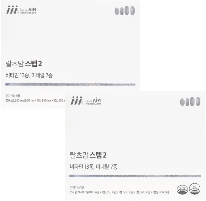 랄츠맘 스텝2 임산부영양제 중기 후기 철분, 2개, 60회분 - 쿠팡