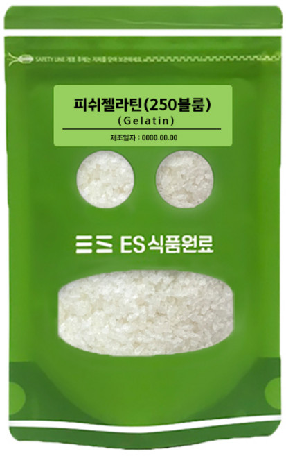 ES 식품원료 피쉬젤라틴[1561], 1개, 100g