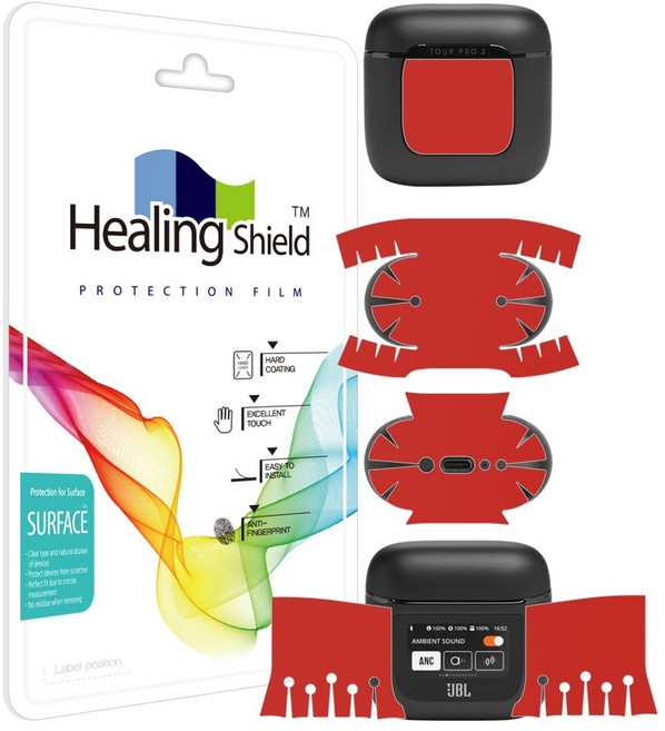 JBL TOUR PRO 2 레드 외부보호필름 2세트