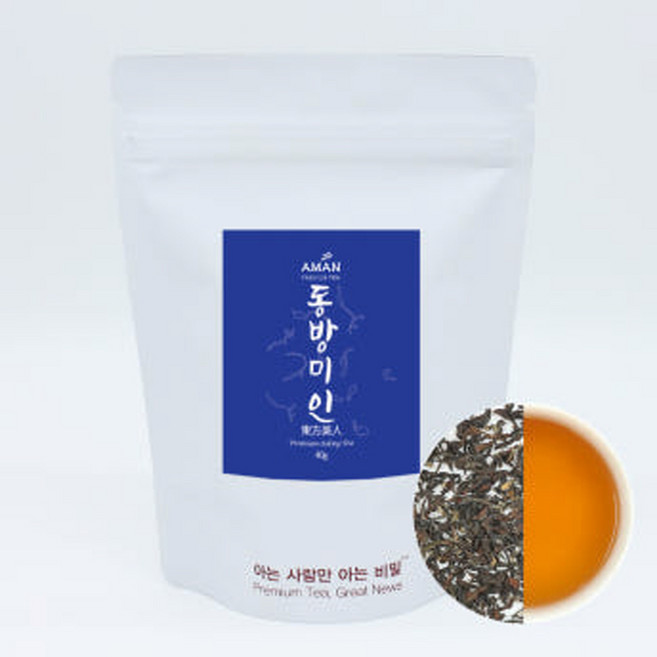 동방미인 40g 우롱차 대만차 아만프리미엄티, 40mg, 1개, 1개입
