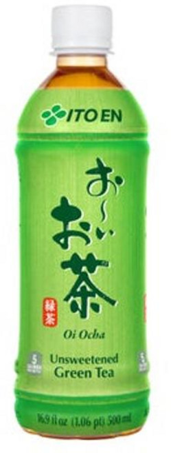이토엔 오이 오차 언스윗 그린티, 1개, 12개입, 500ml