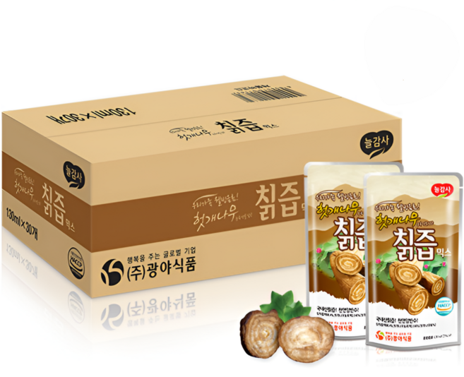 헛개나무칡즙믹스, 3.9L, 2박스