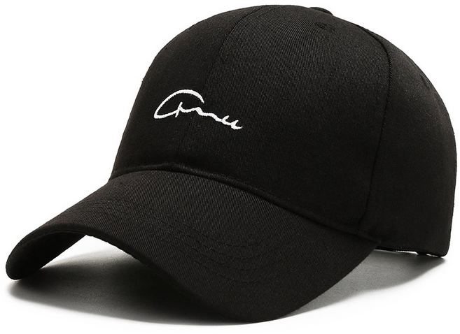 차쉬넬 남녀공용 골프 모자 C-0120, 블랙, 1개