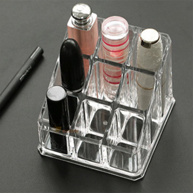 추천마켓1000 투명 립스틱 진열대 계단형진열대, 1개