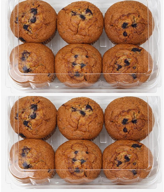 (블루베리머핀+블루베리머핀) 코스트코 머핀, 12개