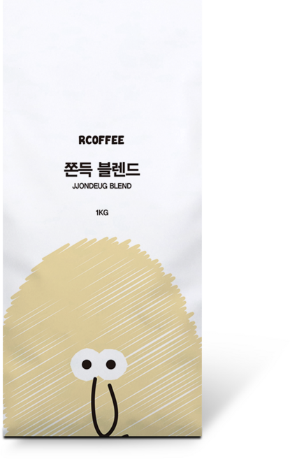 알커피 쫀득 블렌드 원두 커피, 1개, 1kg
