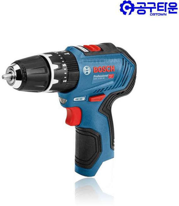 보쉬 충전해머드릴드라이버 524-8207 GSB10.8V-30 BL (베어툴) (배터리X 충전기X) 06019G91B1, 1개