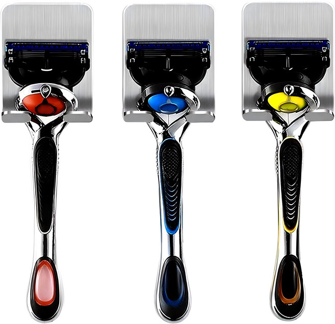 아름몰 스텐레스 면도기 걸이 1+1+1 (3P) 거치대