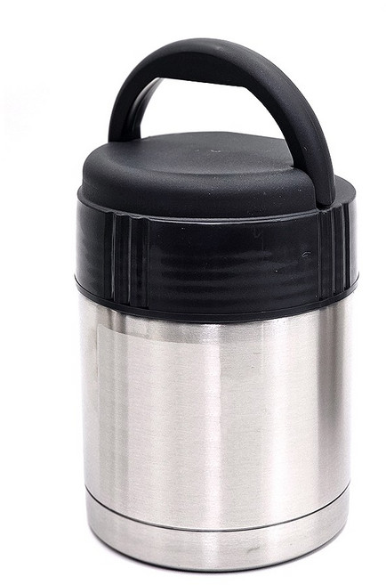 국산 코스모스 스텐 304 스테인레스 보온 보냉 손잡이 입구넓은 죽통 국통, 700ml, 1개