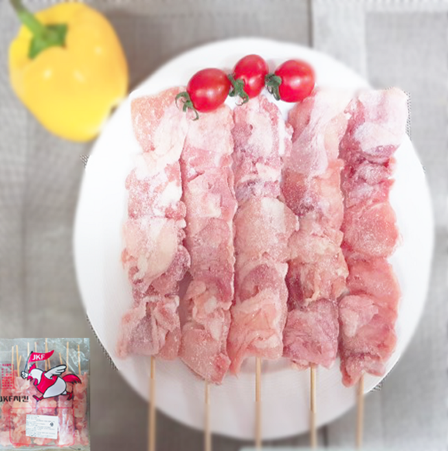 쌩큐쌩큐 수제 닭꼬치, 1개, 1kg