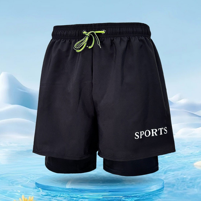 Arbea男士泳褲新款度假褲 雙層防尷尬設計 舒適透氣 多款可選