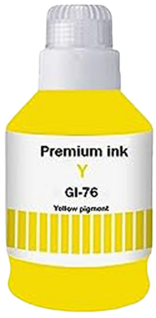 CANON GI-76 副廠墨水 適GX3070 GX4070 GX5070 GX6070 GX7170, 黃色 135ml, 1個