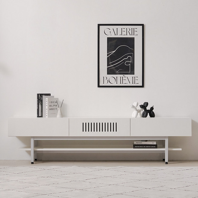 스탠스 높은 거실장 2000 티비다이