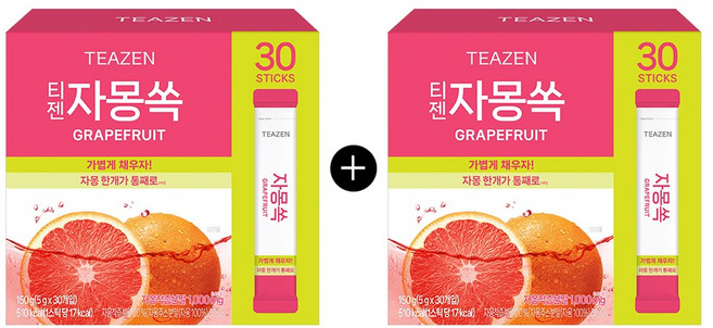 티젠 자몽쏙 30개입 2개 211177, 5g