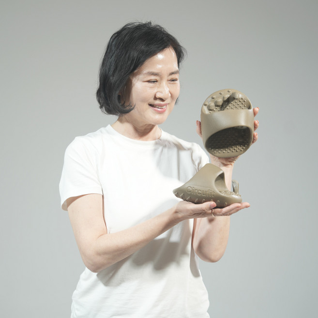 피트컷 써큐핏 혈자리 지압 슬리퍼