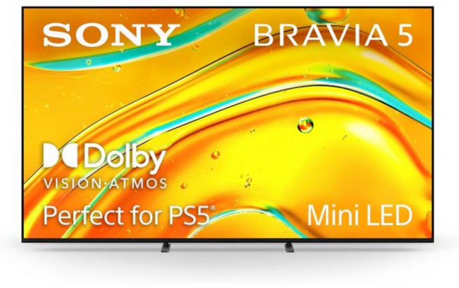 소니 브라비아 5 65인치 미니LED 4K 구글 스마트TV 2025년형 K-65XR50 XR AI 프로세서 PS5 최적화 돌비비전 애트모스, 85 inch