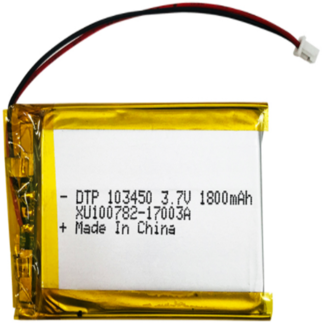 리튬폴리머배터리3.7V 1800mAh, 1개