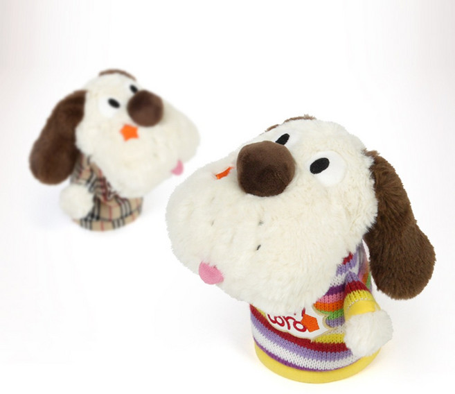 소렌토로 애니멀 퍼터커버 골프헤드커버, 니트형, 1개