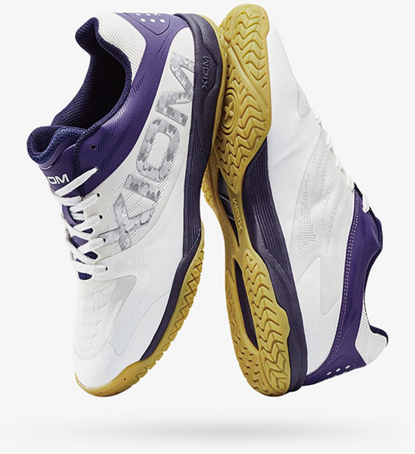 XIOM 엑시옴 이그레 탁구화 화이트 풋워크 최적화