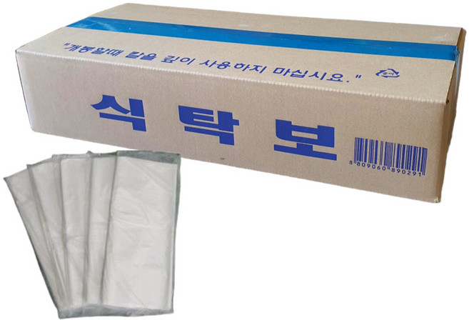 일회용식탁보, 1개, 250개, 평판형