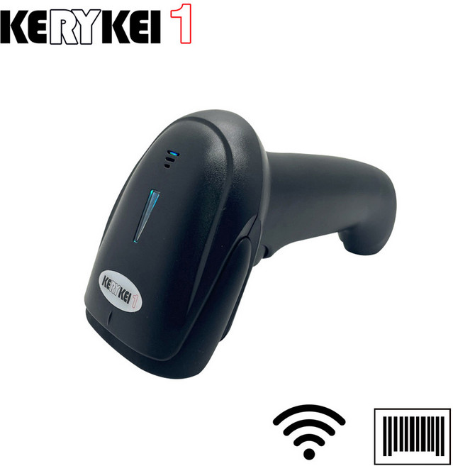 1D MJ2080 무선 바코드 스캐너 바코드리더기, MJ-2080, 1개