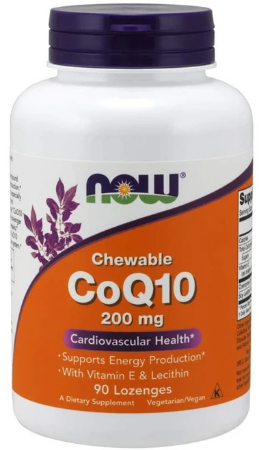 나우푸드 씹어먹는 코엔자임Q10+레시틴+비타민E 토코페롤 90츄어블, 90정, 1개, 90정 - 쿠팡
