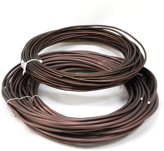 호미닷컴 갈색 코팅 분재철사 2.0mm 23m 200g, 1개