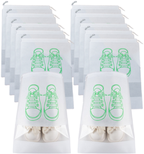 룰루비 다용도 정리 수납 파우치 10P