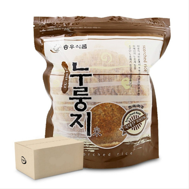 아침 식사 대용 간편식 국산 쌀 백미 누룽지 550gx12개 1박스 어르신 부모님 사무실 간식, 6.6kg