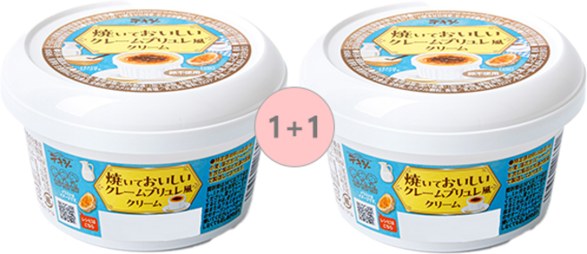 (유통기한임박 26.04.18) 크림브륄레 스프레드 원쁠원, 2개, 130g