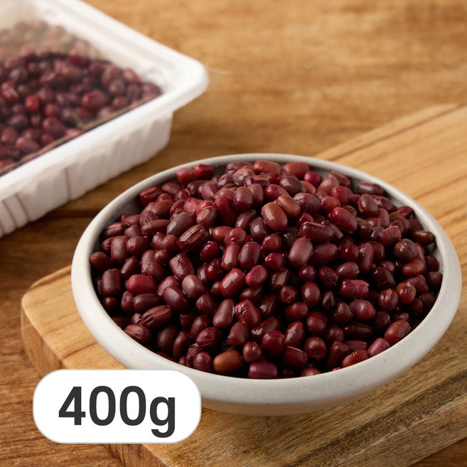 싸리재 국산 팥고물 재료 삶은 팥, 2개, 200g