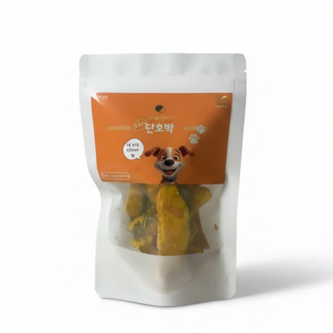 헬시하이펫 강아지 동결건조 간식 단호박, 1개, 40g, 식이섬유 - 쿠팡