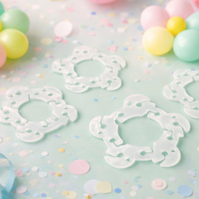 메이크문구 풍선클립원형