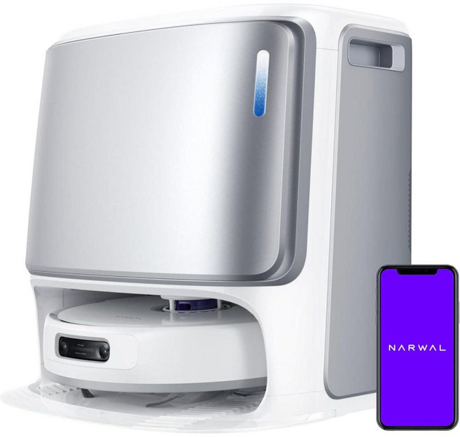 YJCC017 나르왈 NARWAL 일본 Freo Z Ultra 올인원 로봇청소기 물걸레청소 자동먼지비움, Equipped with RGB camera