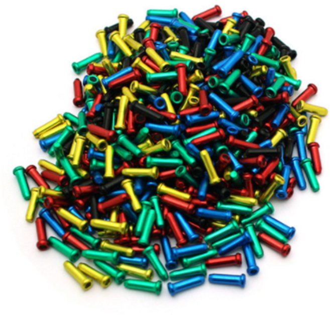 자전거 기어/브레이크 속선마감캡 앤드캡, 1개