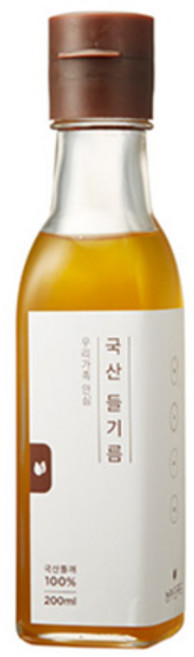 국산 생들기름 200ml, 1개