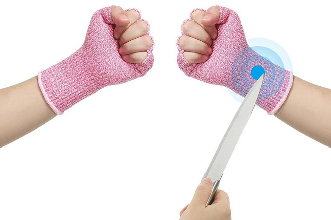 패티킬 팔뚝 보호 슬리브 레벨 5 팔 안전 슬리브로 저항성 절단