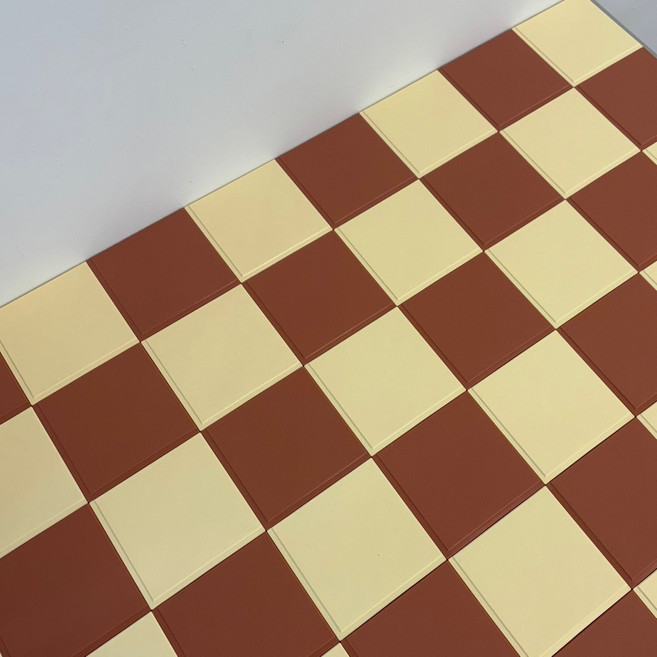 올웨이즈홈 조립식타일 마루 베란다 데크타일 바닥재 플라스틱 테라스 DIY 깔판 발판, 20개, 버터&테라코타 브릭