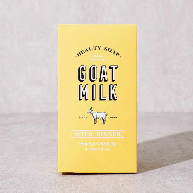 샤워메이트 진저 산양유 비누 90g x 12개