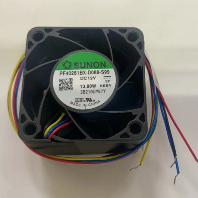 SUNON 散熱風扇 PF40281BX-D088-S99 DC12V 13.8W, 1個