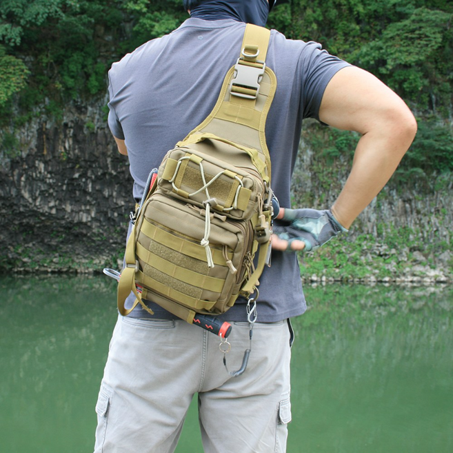 루어가방 배스낚시 쏘가리 에깅 바다낚시 워킹루어가방, 올리브