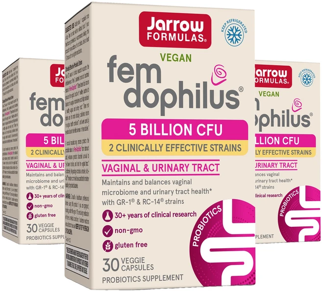 재로우 우먼스 펨 도피러스 유산균 베지캡, 30정, 3개 - 쿠팡