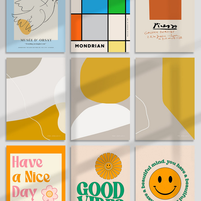 [멜팅스튜디오] 금전운을 책임지는 스몰워크 빅머니 옐로우/오렌지 에디션 포스터 105종(1~20번) A3사이즈, 04. Desella, A3사이즈 포스터만 구매 (297-420mm)