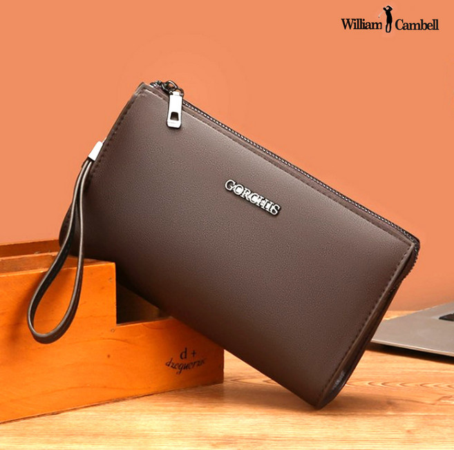 윌리엄캠벨 남성 클러치백 손가방 핸드폰 수납 장지갑 일수가방 손가방 P320