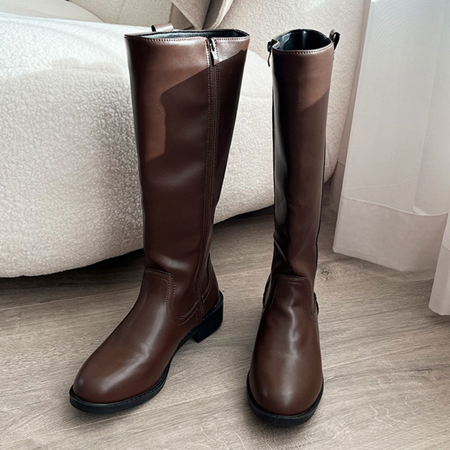 라블 종아리 넓은 기모 기모 베이직 부츠 시리즈
