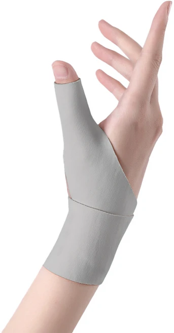 바로핏 초슬림 얇은 손목보호대 왼손용, 그레이, 1개 - 쿠팡