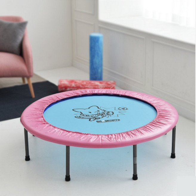 [BATU] 컬러 접이식 트램폴린 지름 140cm 고탄력 밴드