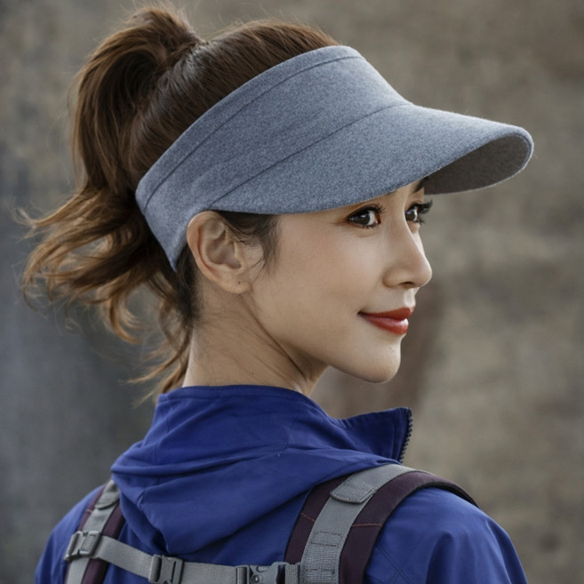 여성 썬캡 골프모자 스포츠 바이저 자외선차단 여름모자 썬캡 헤드밴드형 테니스 골프 모자 T4118