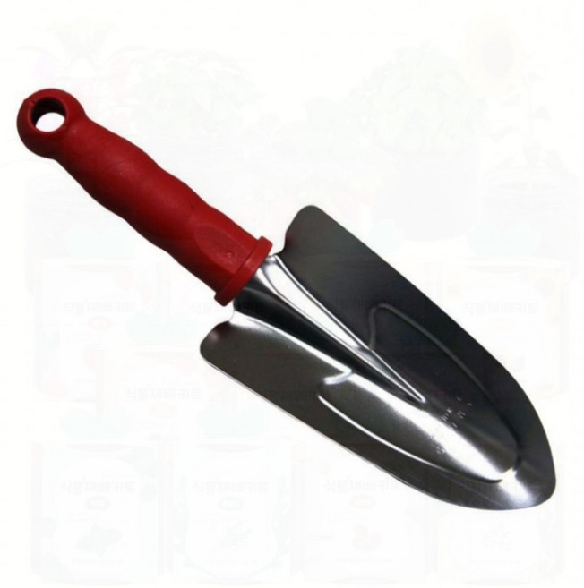 원예 모종 스테인리스 작업삽 텃밭 농사 분갈이 주말 정원, 1개